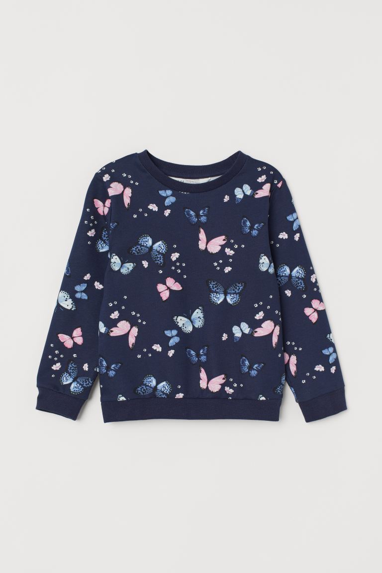 

Свитшот H&M Р-2012 134-140 см Темно-синий (P-6910806230210)