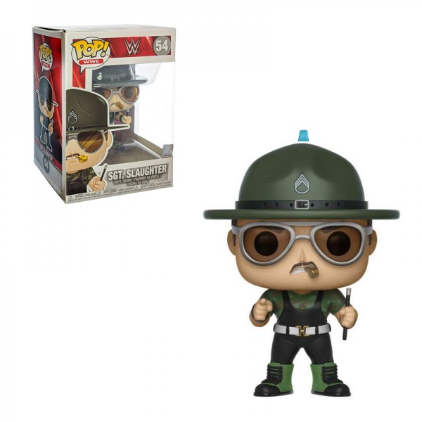 

Фигурка Funko POP! WWE - Sgt. Slaughter Vinyl Figure, 10 cm, 30988