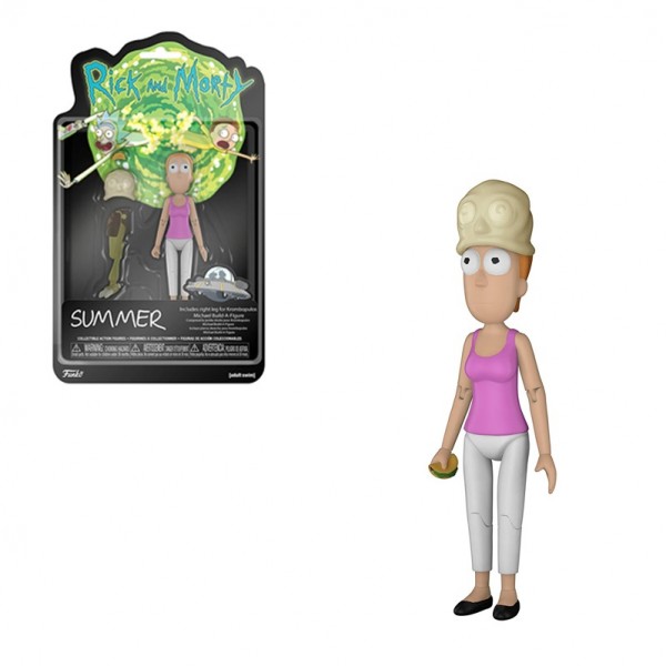 

Фигурка Funko Action Figures Rick and Morty - Summer w/ Weird Hat Poseable Figure, 12 cm, 26872