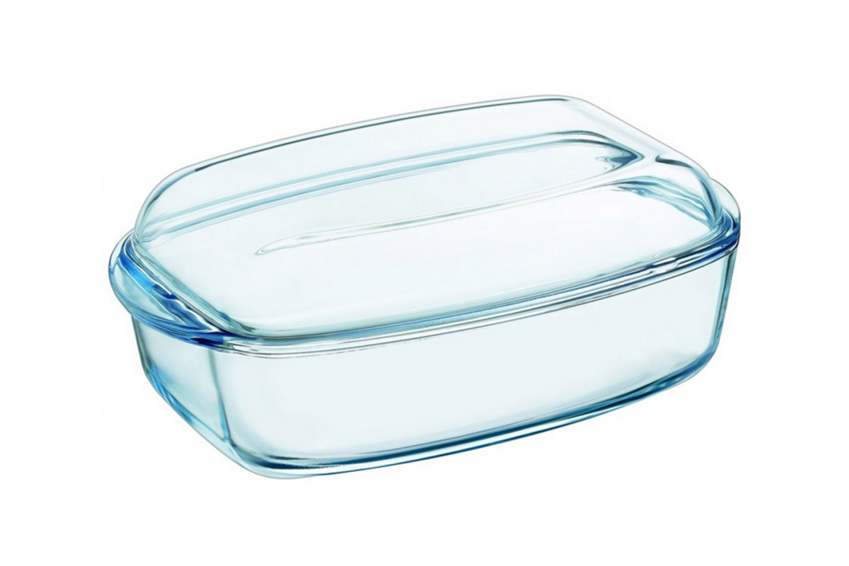 

Термостойкая кастрюля прямоугольная 4,6 Л с крышкой PYREX ESSENTIALS 465A000