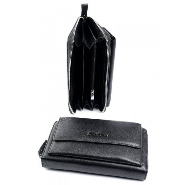 

Кожаное портмоне мужское PortMan 6601A Black