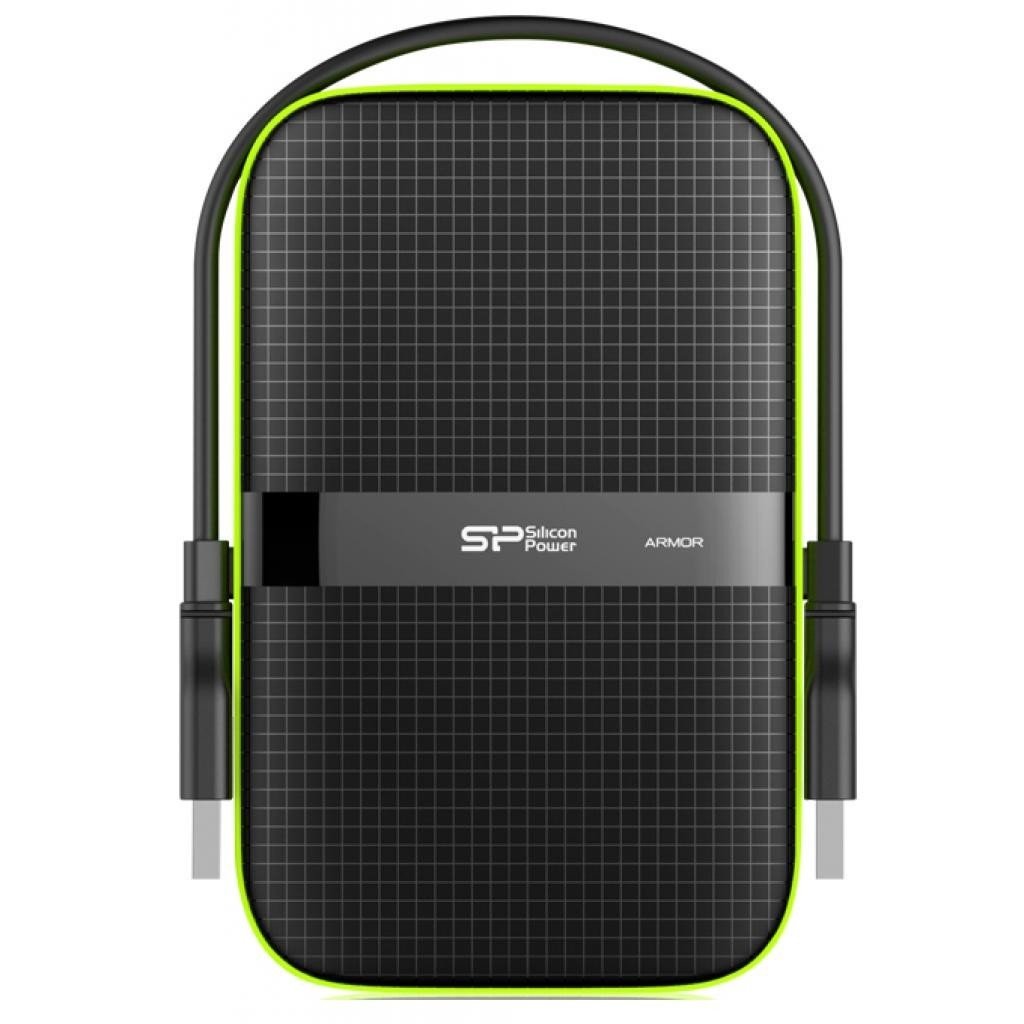 

Жорсткий диск Silicon Power Armor A60 5TB SP050TBPHDA60S3K 2.5" USB 3.1 External Black