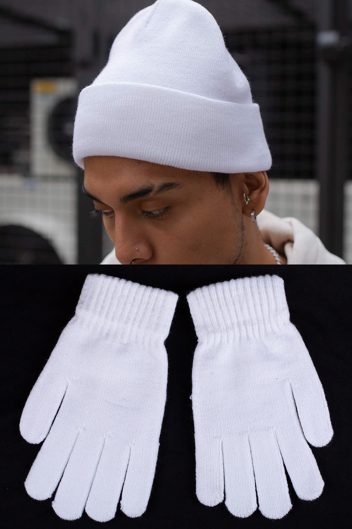 

Зимний Комплект Without Gloves Man White