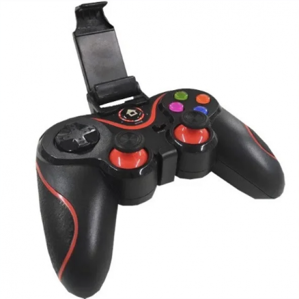 

Беспроводной геймпад джойстик TERIOS NEW V8 Bluetooth для смартфона Android IOS Windows PC Черный (000101)