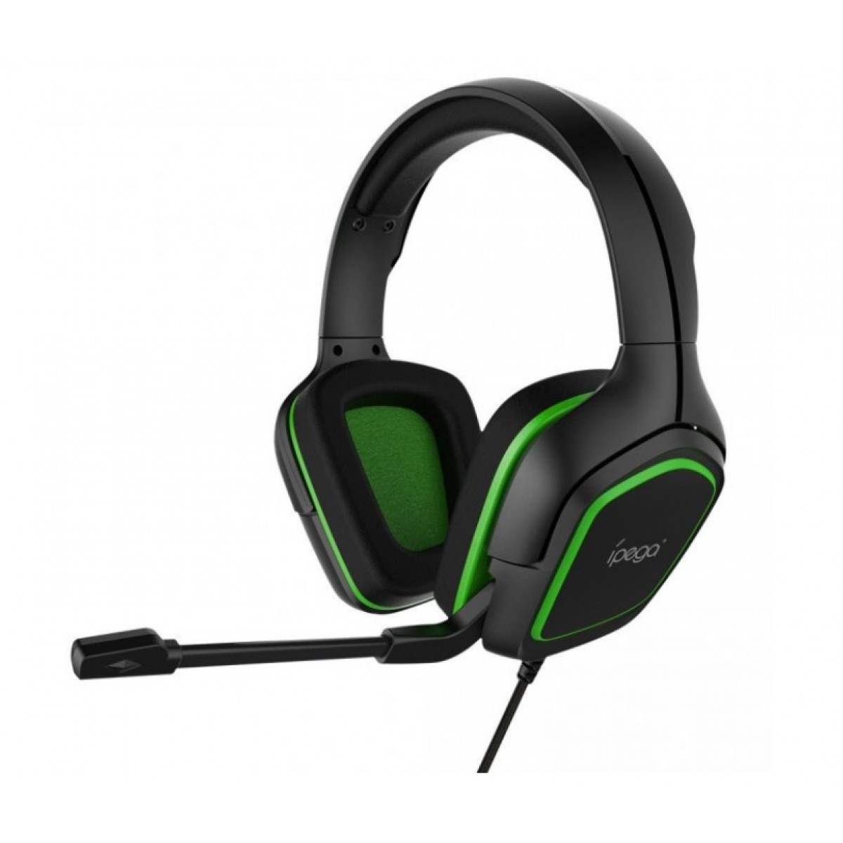 

Наушники игровые iPega PG-R006G черно-зеленые