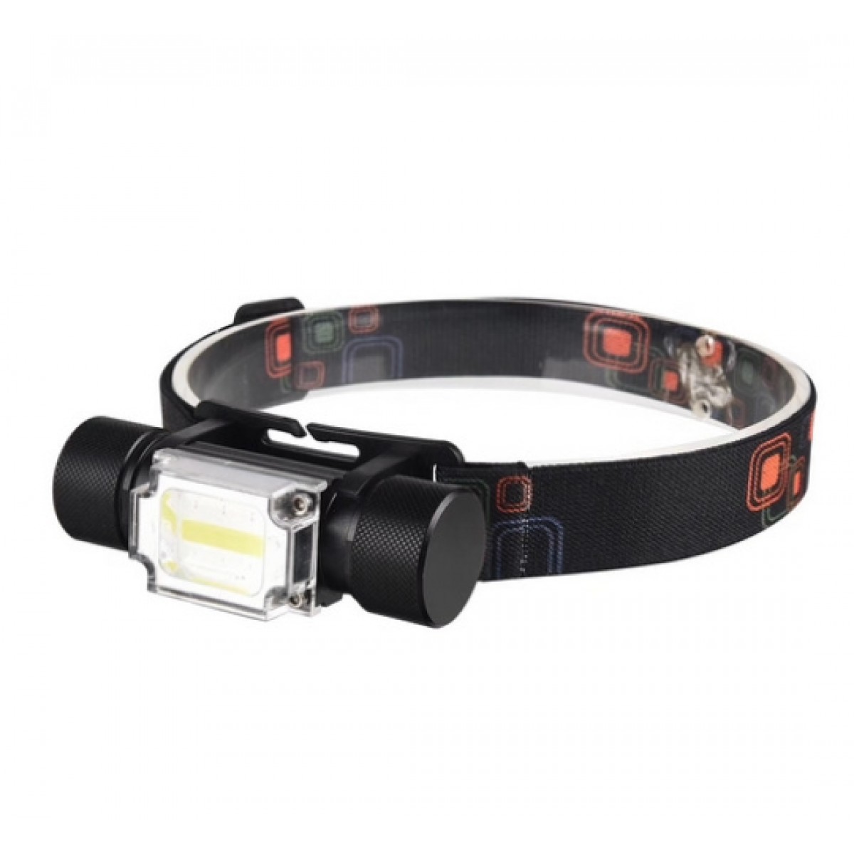 

Налобный фонарь X-BALOG BL-210-1 COB (синий-красный)
