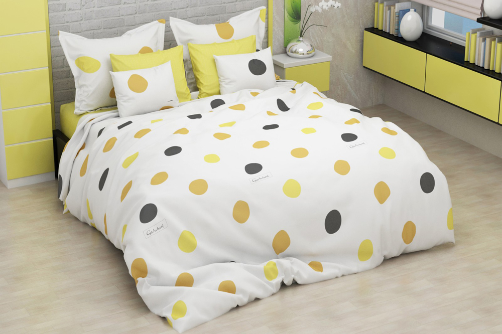 

Простынь MirSon Бязь Premium 17-0406 Geometry 180x220 см
