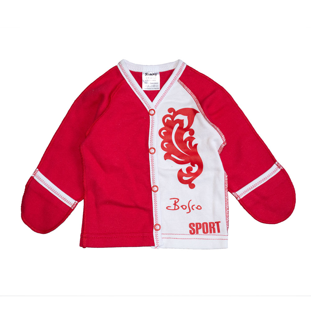 

Распашонка Sport Interkids 0-1 месяцев 56 см Красный с белым 240