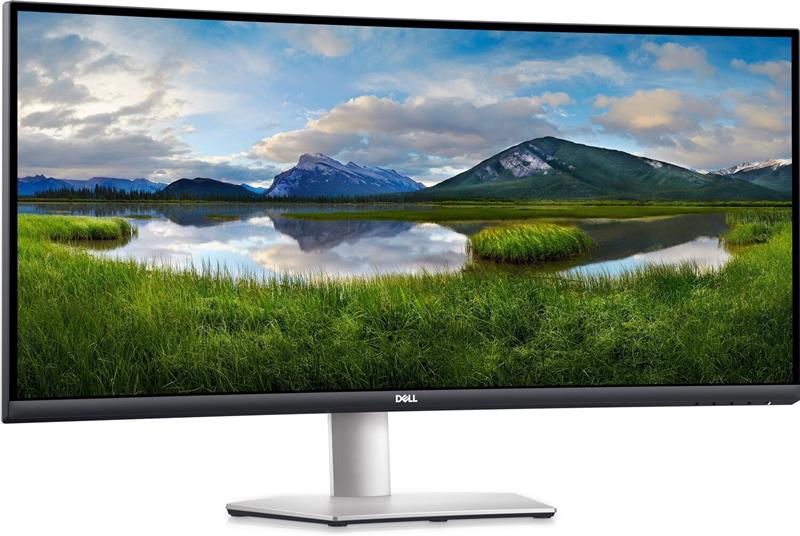 

Монитор DELL 34" S3422DW (210-AXKZ) VA Silver Curved; 3440х1440, 300 кд/м2, 4 мс, DisplayPort, 2хHDMI, 2хUSB3.2, динамики 2х5 Вт