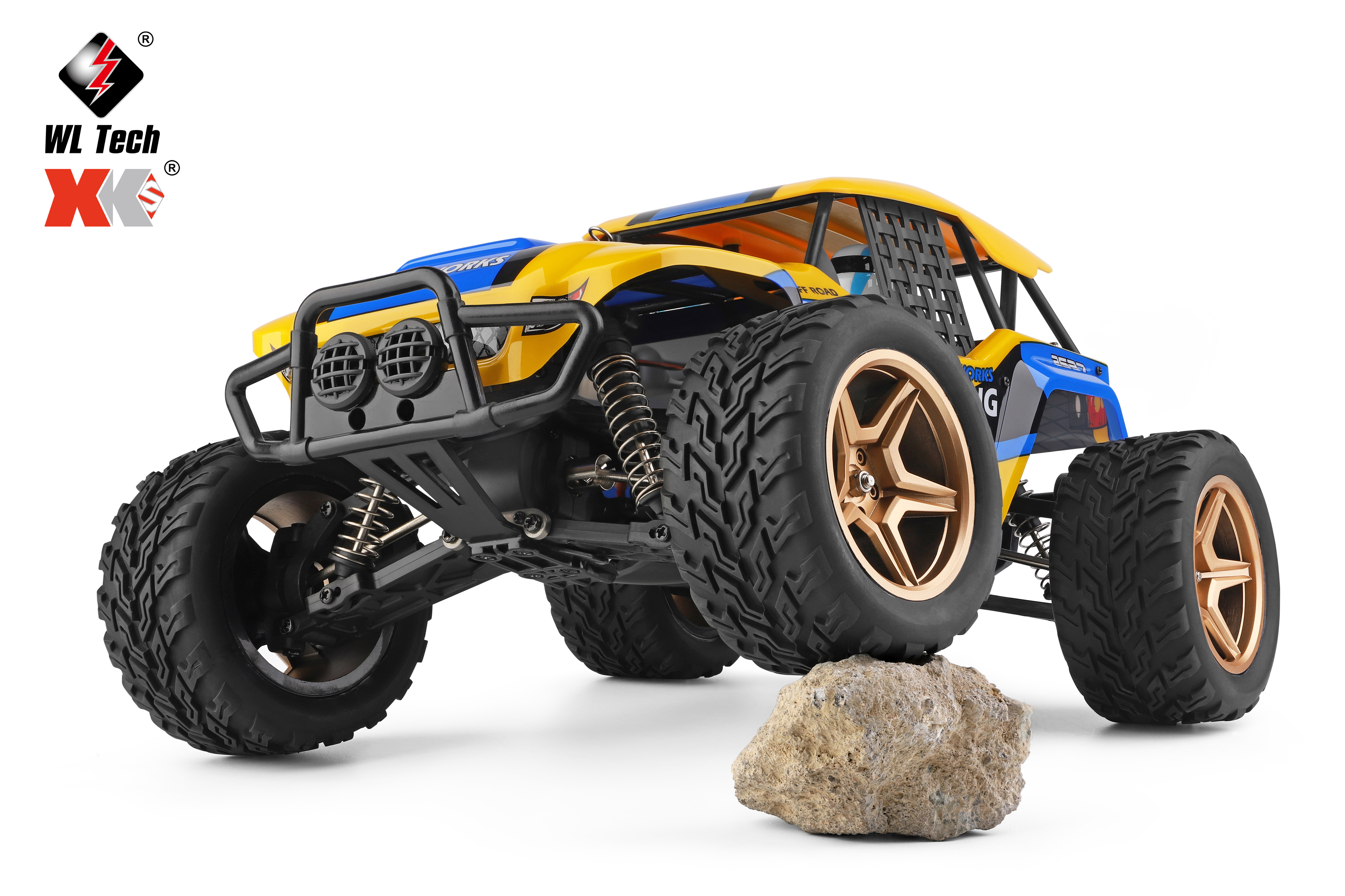 

Машинка на радиоуправлении 1:12 WL Toys 4WD Desert Buggy 12402