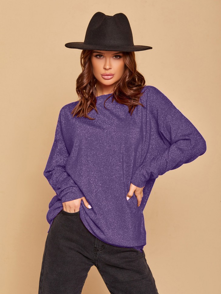 

Джемпер ISSA PLUS WN20-174 XXL Фиолетовый