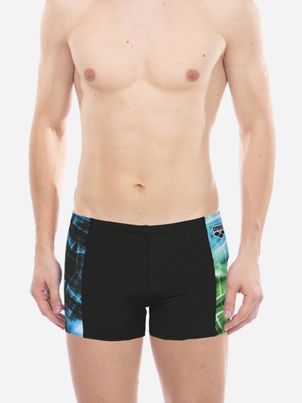 

Плавки Arena M Cyber Short 001786-582 XS Black/Sea Blue