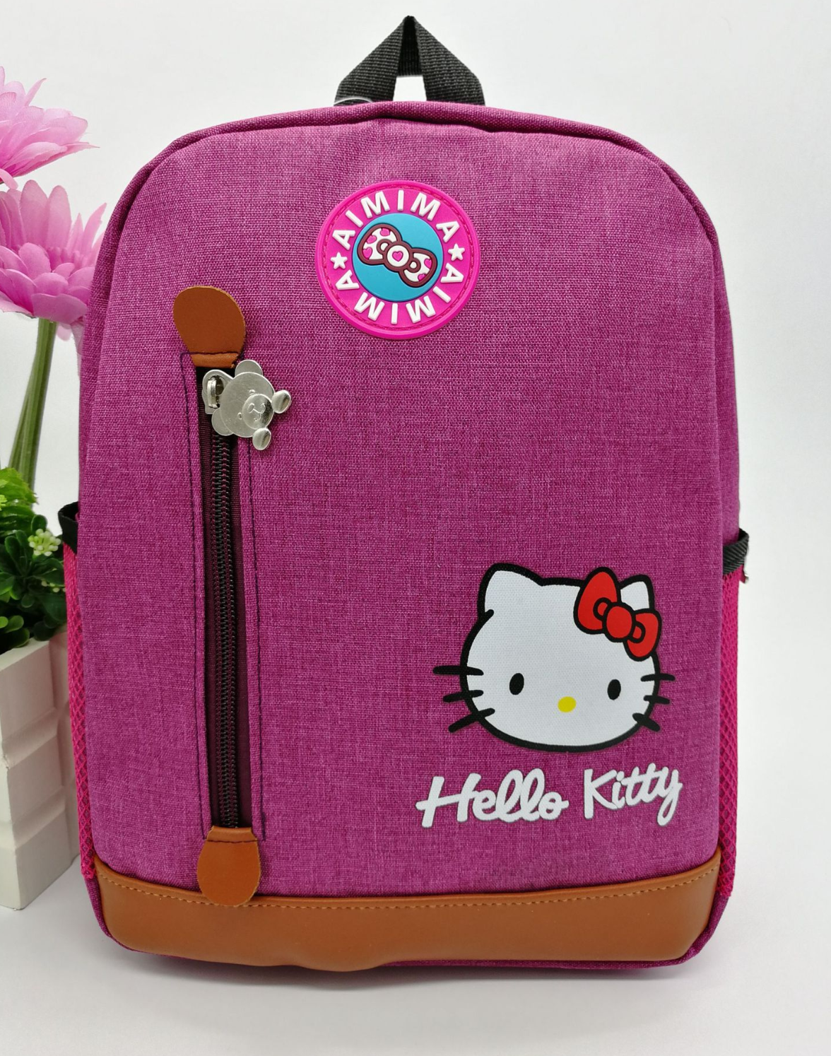 

Рюкзак детский M&JJ Hello Kitti Розовый 28*21*9 (2085)