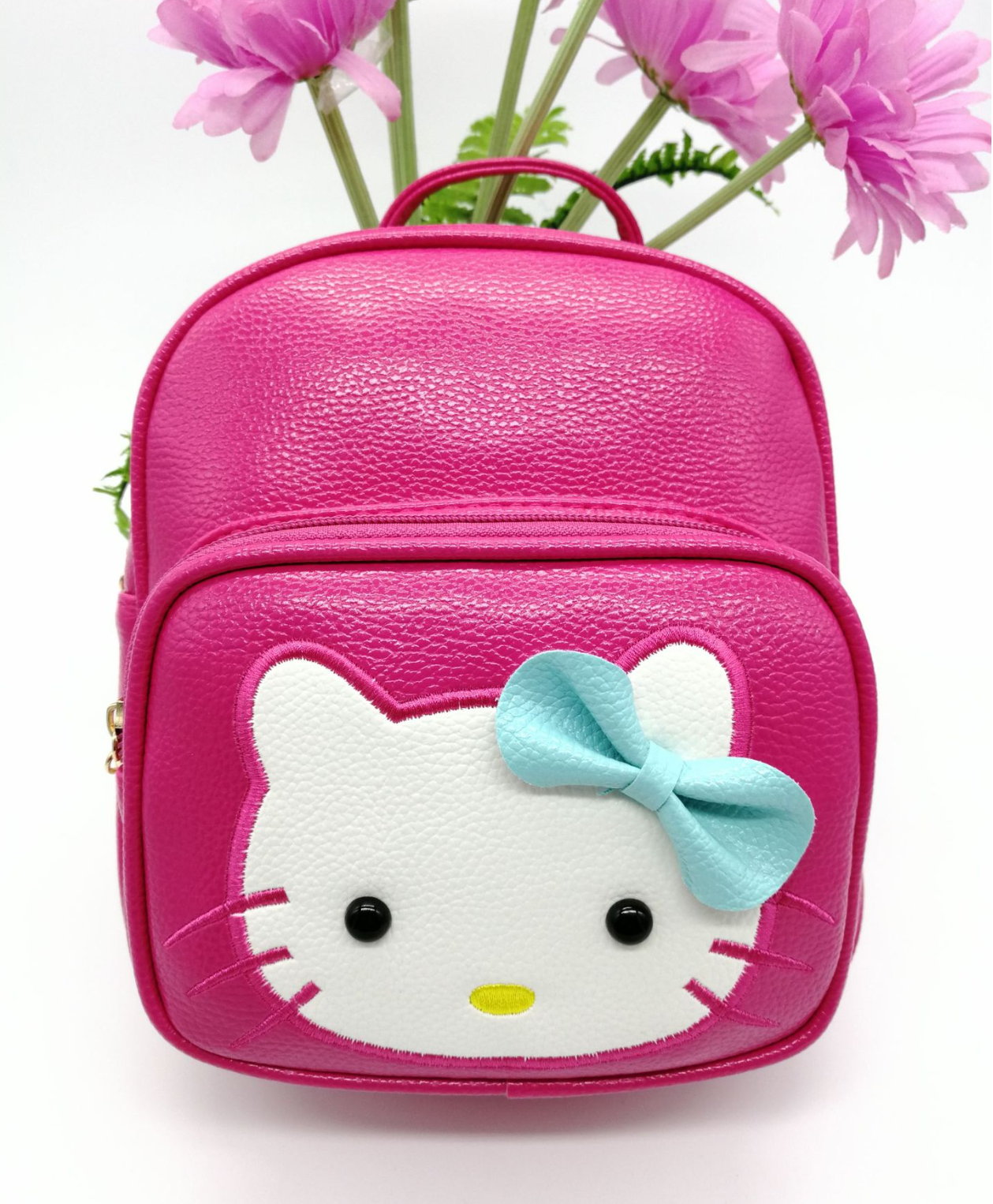 

Рюкзак детский M&JJ Hello Kitti Малиновый 22*19*7 (2087)