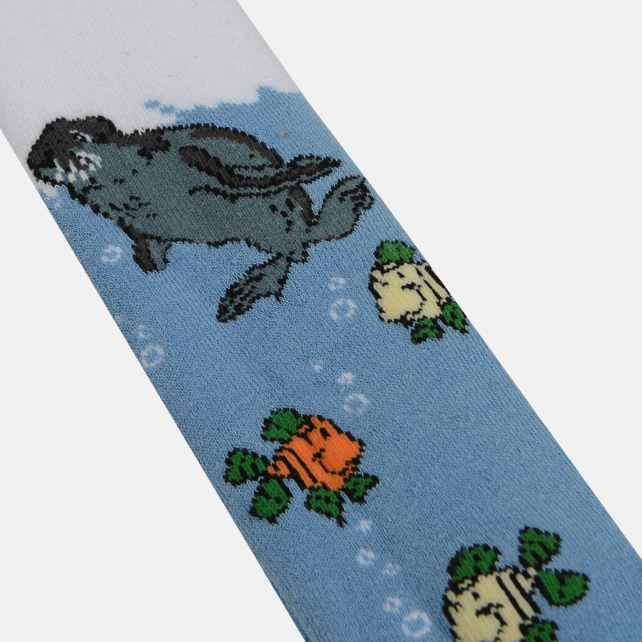 

Колготки De Melatti 2023 74-80 см Белые с голубым