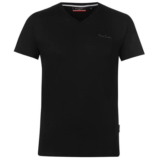 

Футболка Pierre Cardin V Neck T Shirt  Черный 68400103, Футболка Pierre Cardin V Neck T Shirt M Черный 68400103