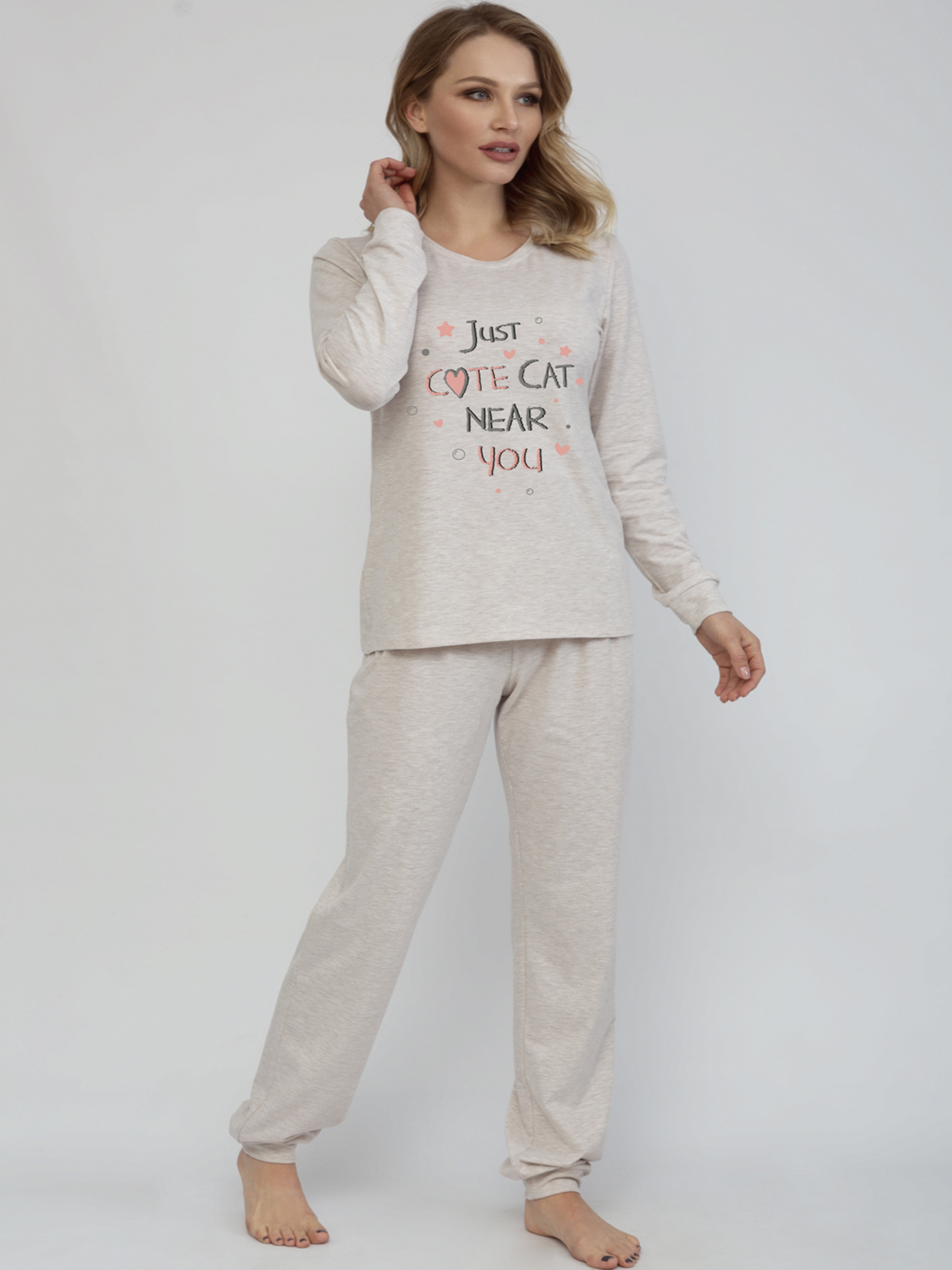 

Пижама Leinle 1298 XXL Серая
