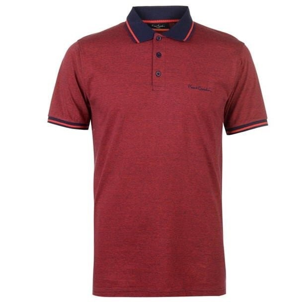 

Поло Pierre Cardin Pin Stripe Polo XXL Бордовый 54245771