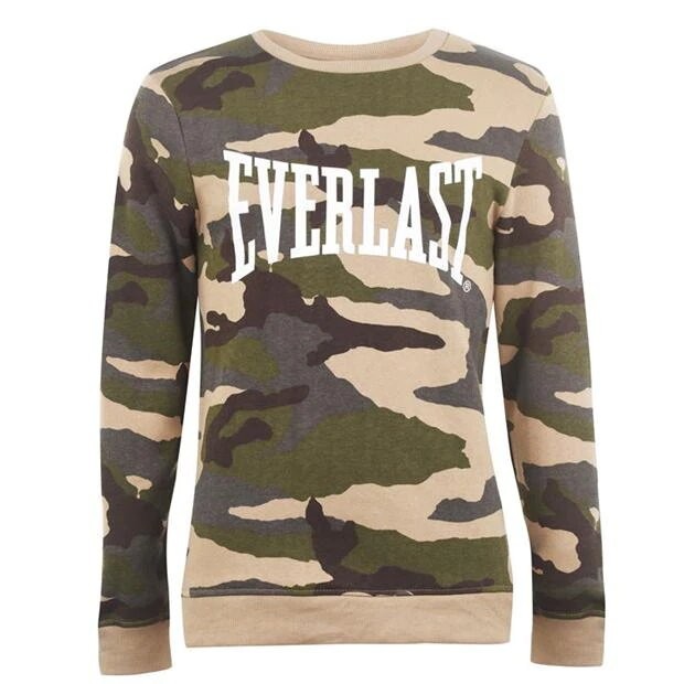 

Свитшот Everlast Camo Crew Sweater Mens  Камуфляж 52217816, Свитшот Everlast Camo Crew Sweater Mens XL Камуфляж 52217816