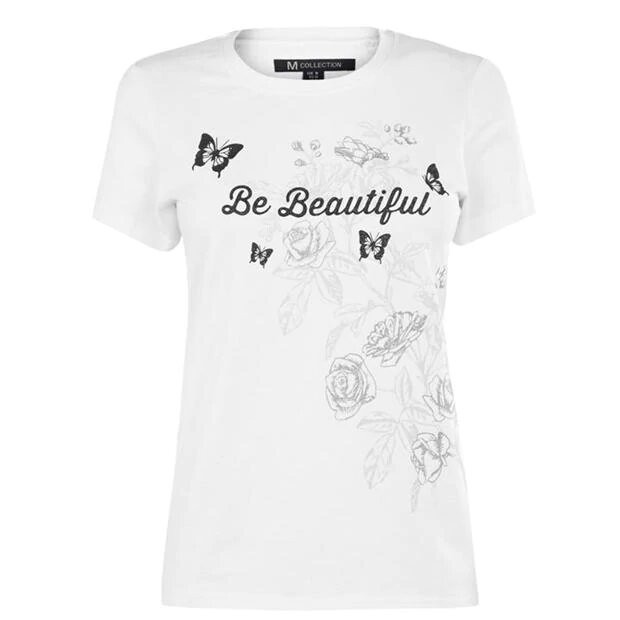 

Футболка Lee Cooper M-Collection Classic T Shirt Ladies XL Белый 65778901