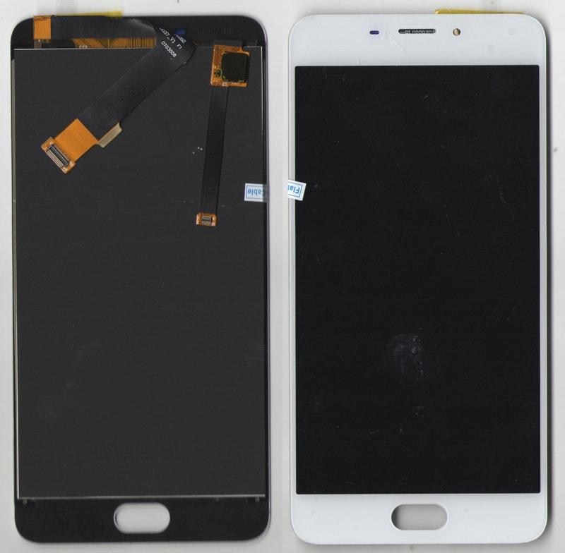 

Дисплейный модуль (экран) для Meizu M3e белый