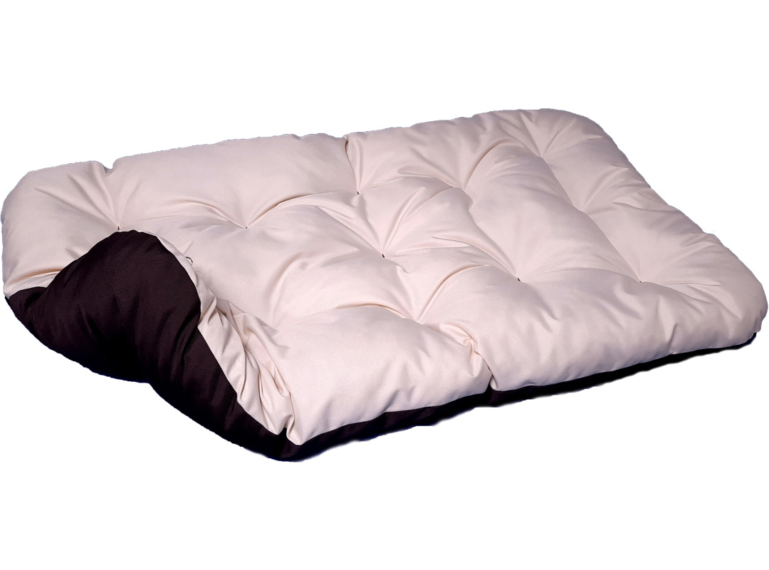 

Лежак лежанка для собак Animal Life LS70-85M Бежевый/Коричневый M 85*63*10 см