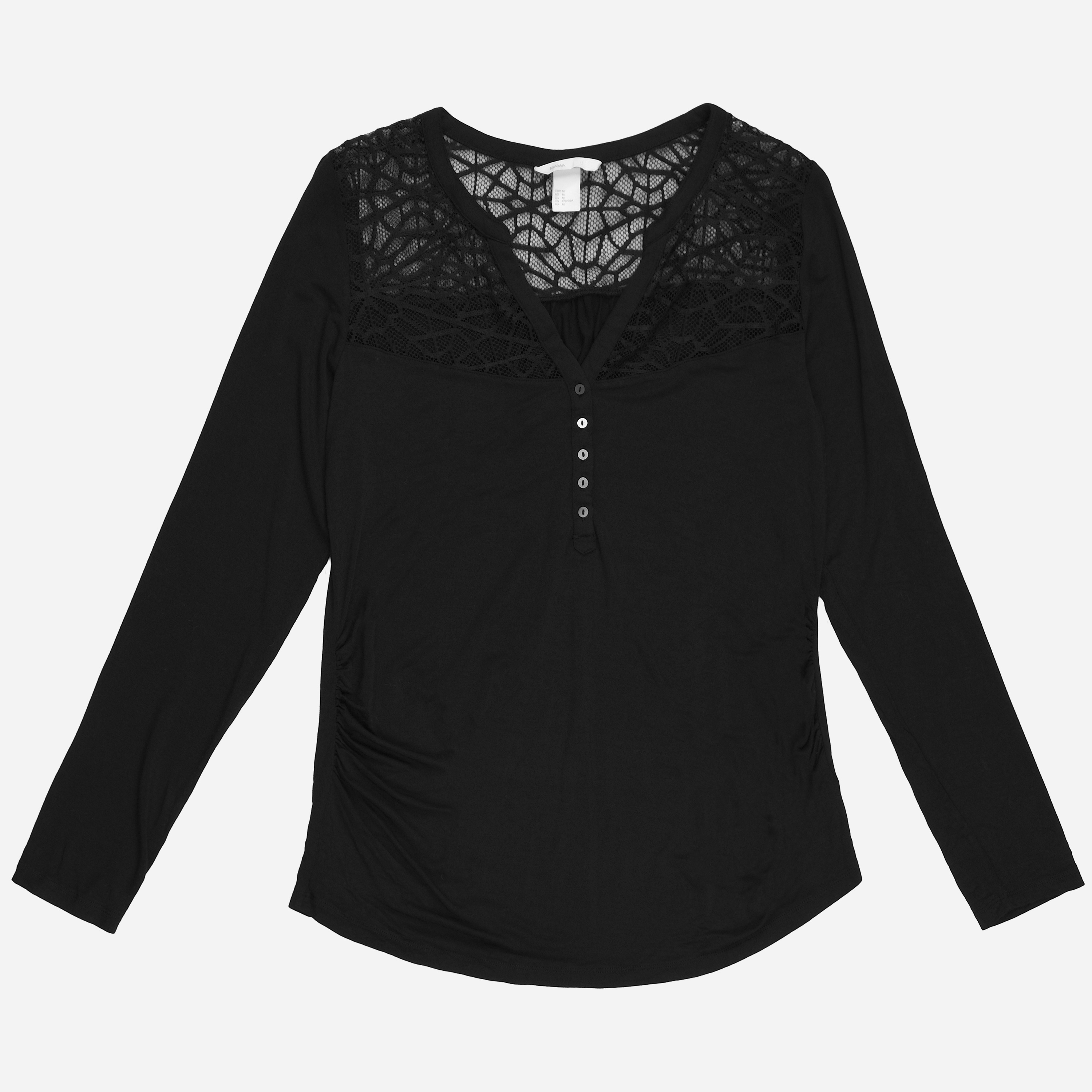 

Блузка для беременных H& 17171772 М Черная, Блузка для беременных H&M 17171772 М Черная