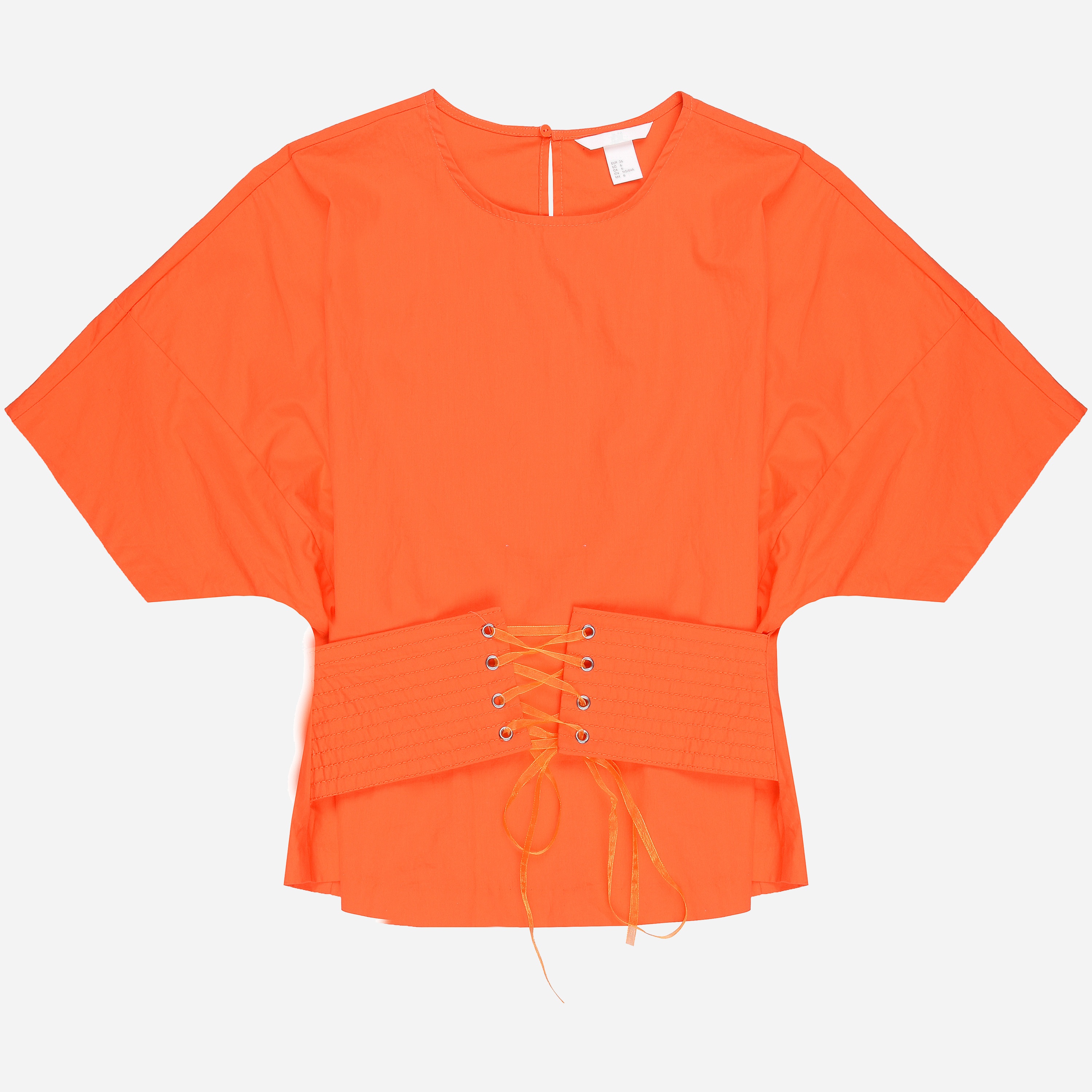 

Блузка H&M 125596036  Оранжевая, Блузка H&M 125596036 40 Оранжевая