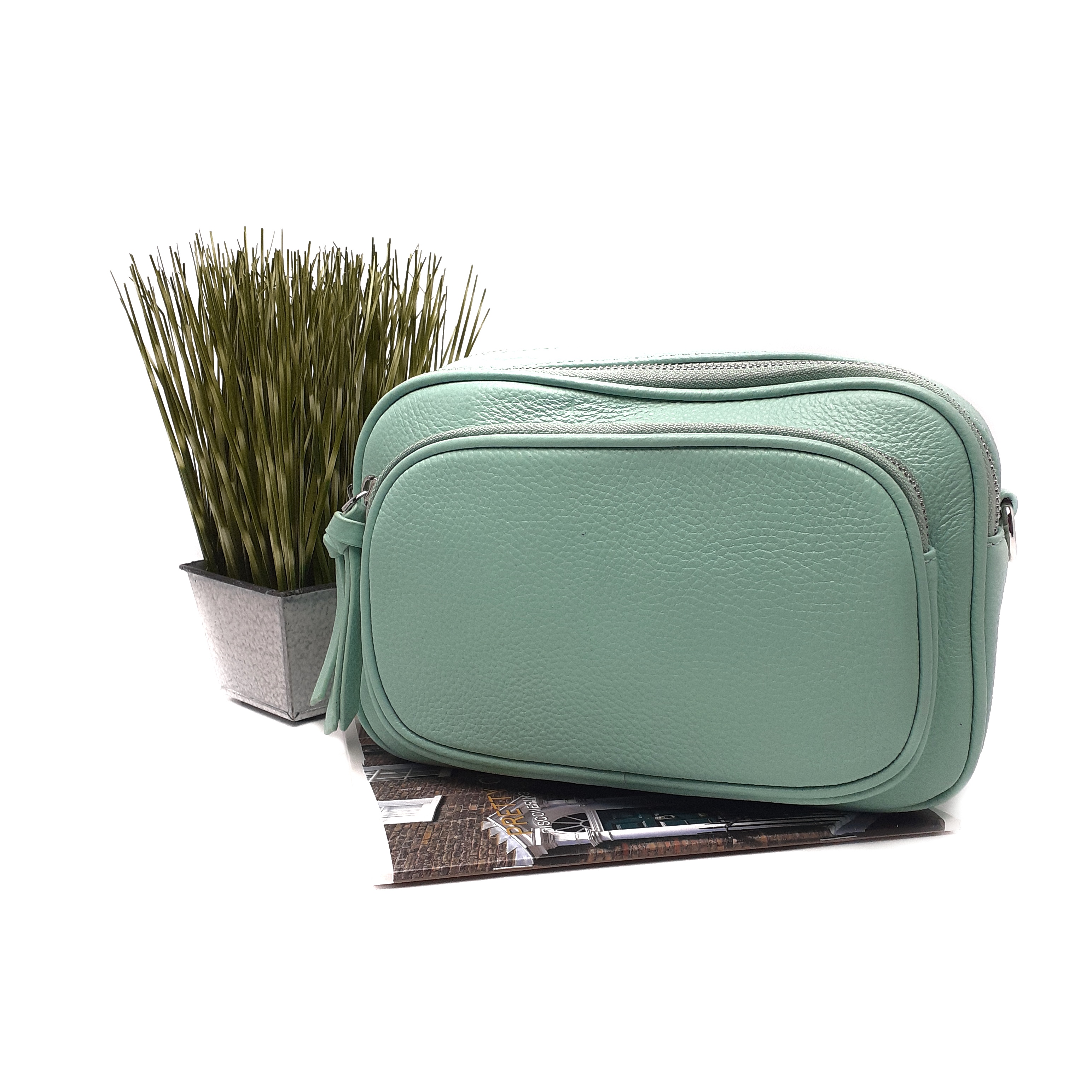 

Женская модная сумка через плечо Vito Torelli мятная 8380 green