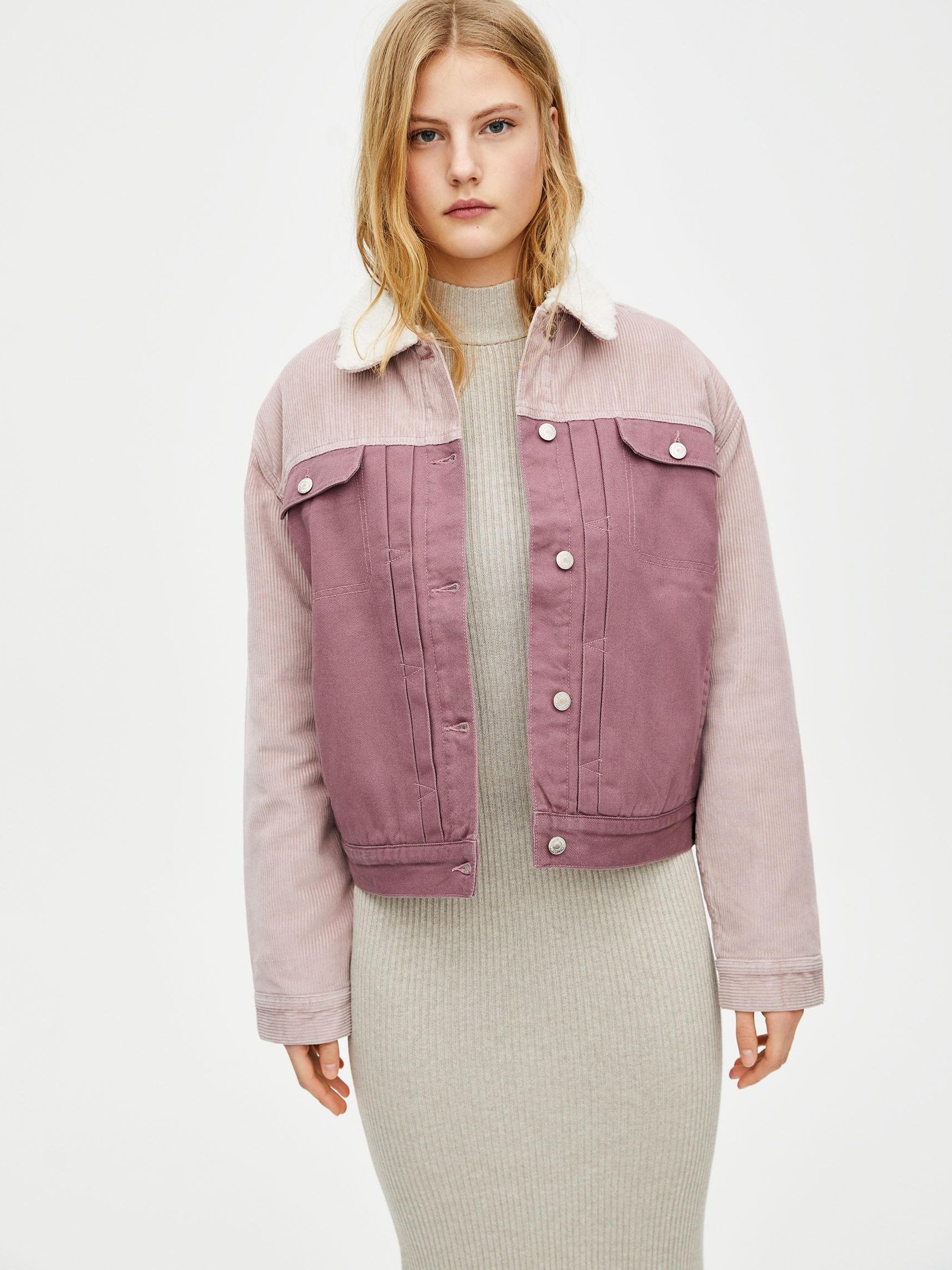 

Куртка вельветовая Pull & Bear XAZ217623CIKI  Бордовая, Куртка вельветовая Pull & Bear XAZ217623CIKI S Бордовая