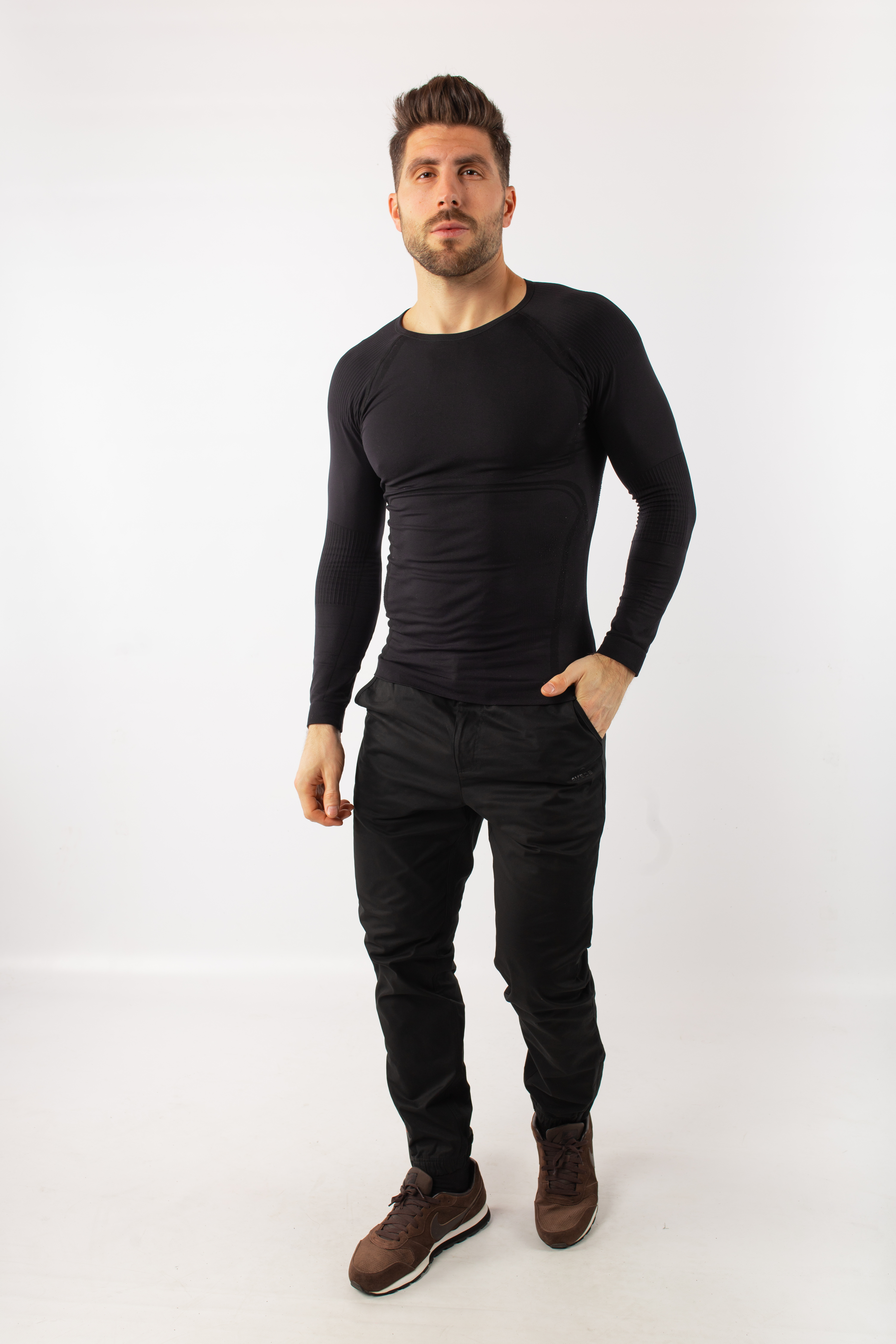 

Брюки коттон мужские 50163-AV XL Черный