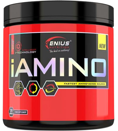 

Аминокислоты Genius Nutrition iAmino 200 капсул (5405692065316)