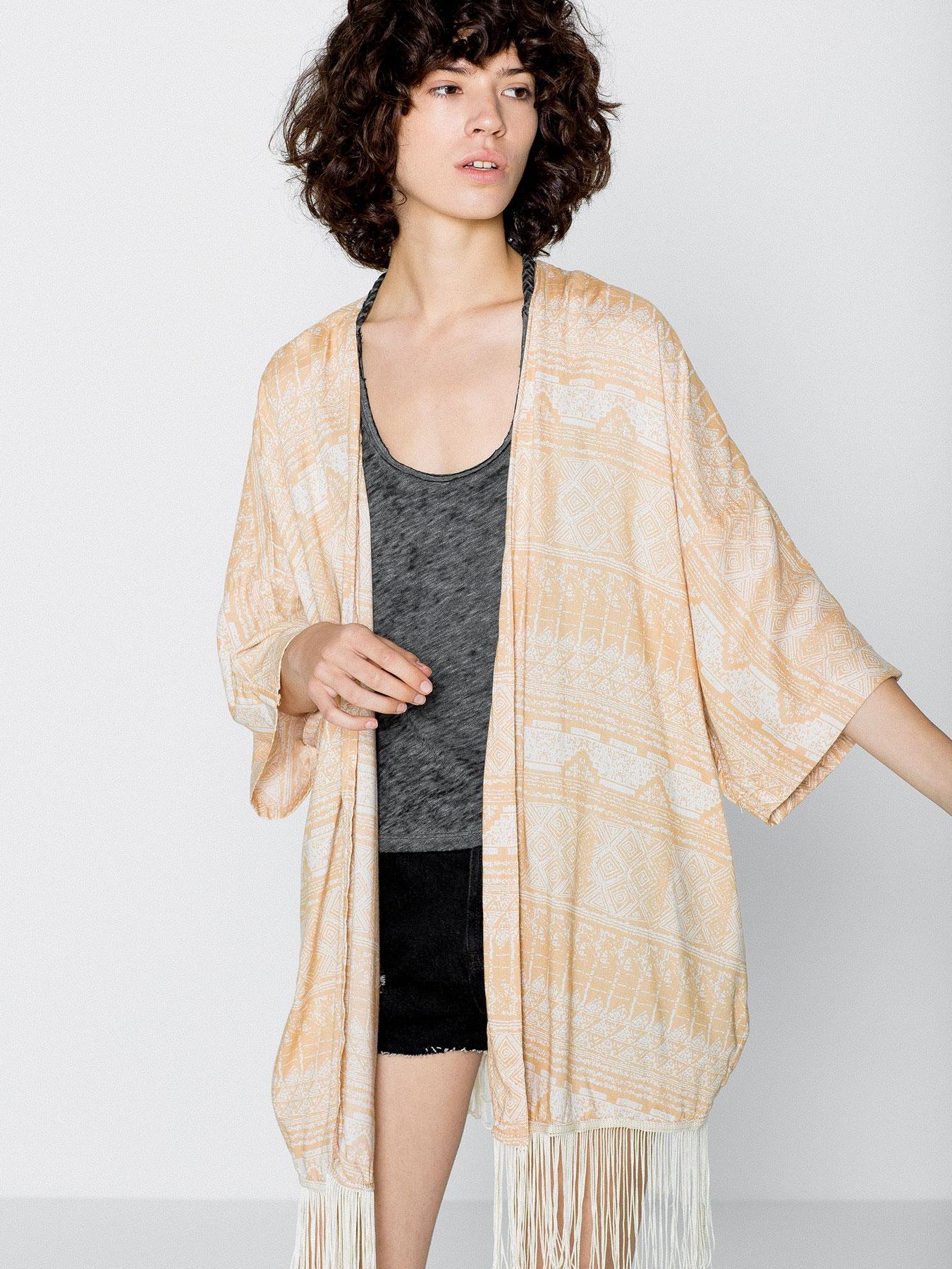 

Кардиган Pull & Bear XAZ238563NVVK  Бежевый с белым, Кардиган Pull & Bear XAZ238563NVVK S Бежевый с белым