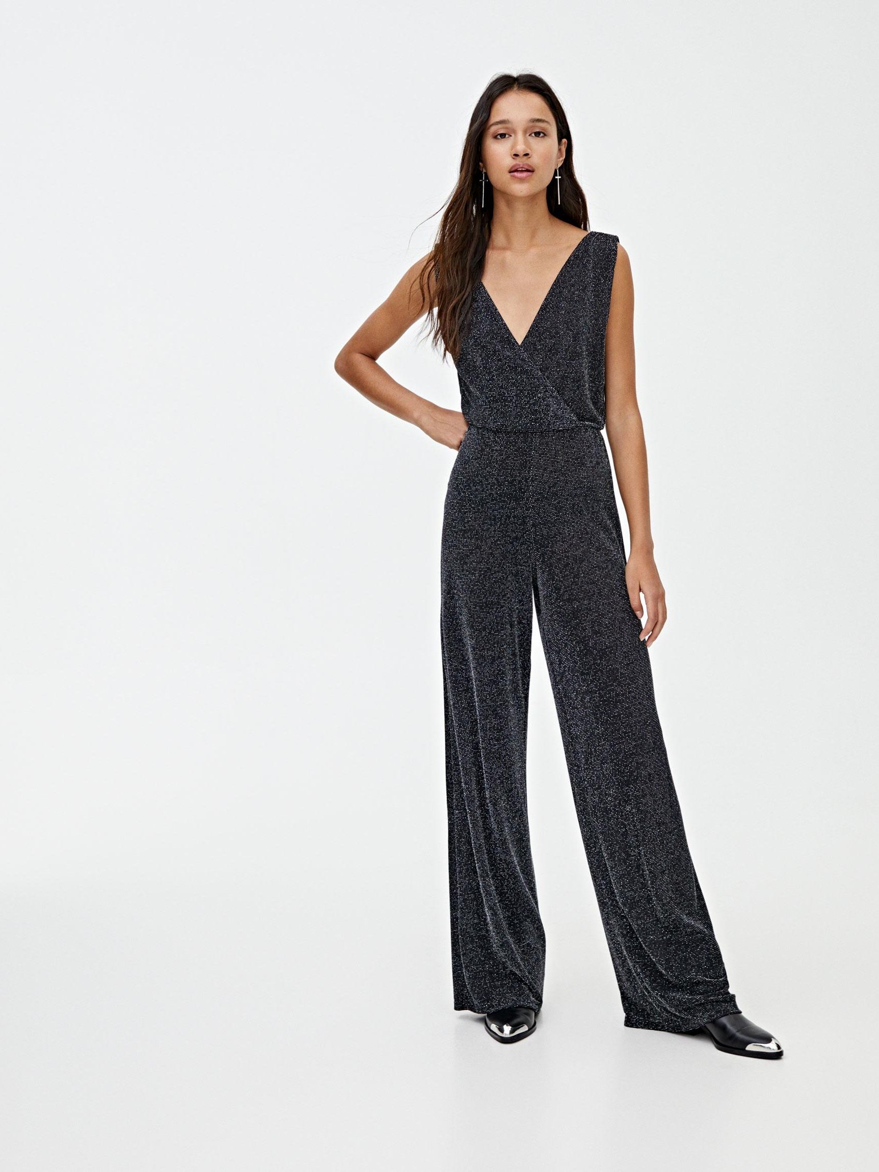 

Комбинезон Pull & Bear XAZ260113LMTL  Черный с серебристым, Комбинезон Pull & Bear XAZ260113LMTL S Черный с серебристым