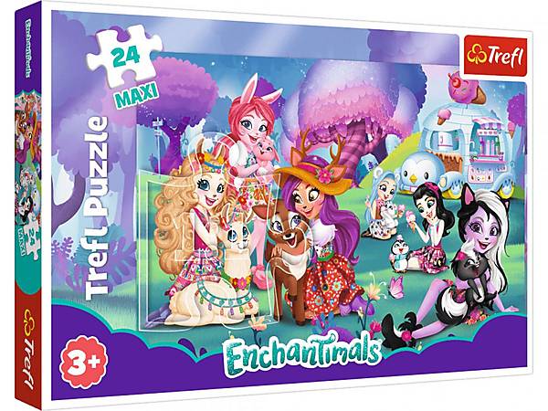 

Пазлы МАХІ "Enchantimals" 24 эл Trefl (14315)