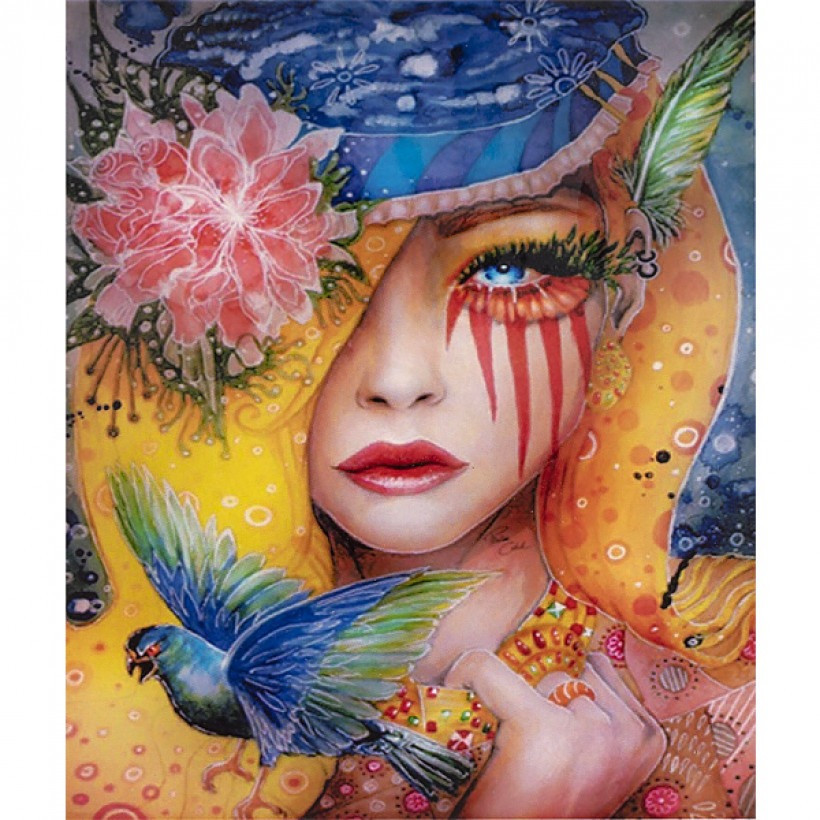 

Алмазная мозаика "Эльфийка" 30*40 GM74780