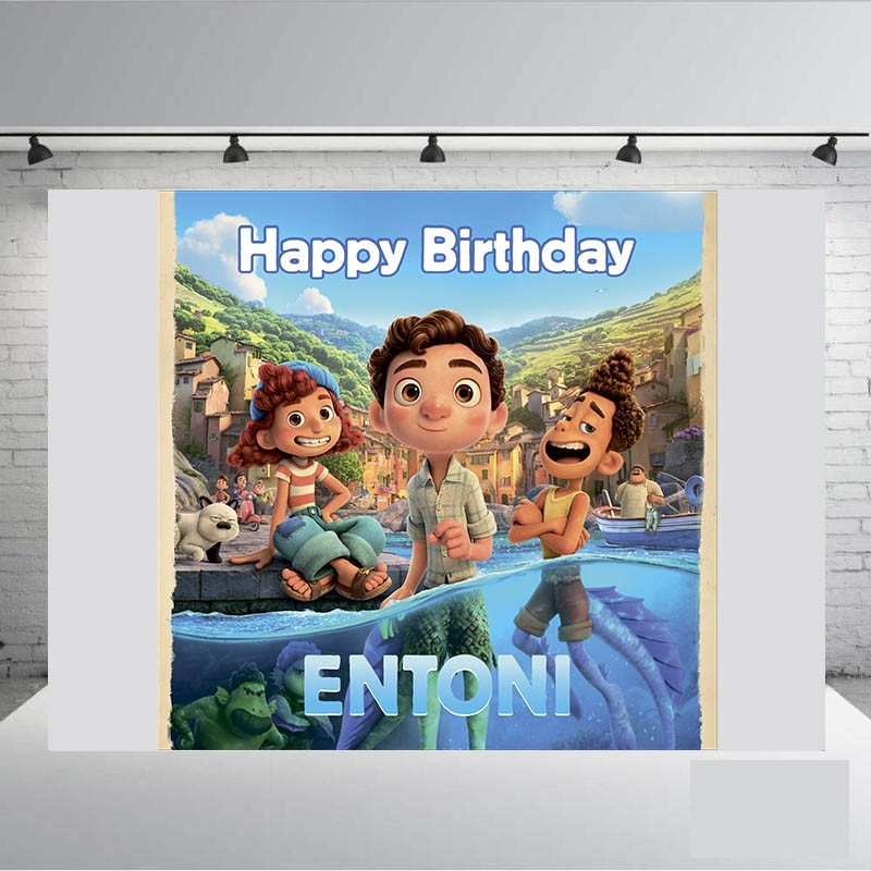 

Банер "Happy Birthday ENTONI" 2000х2000 мм + тубус