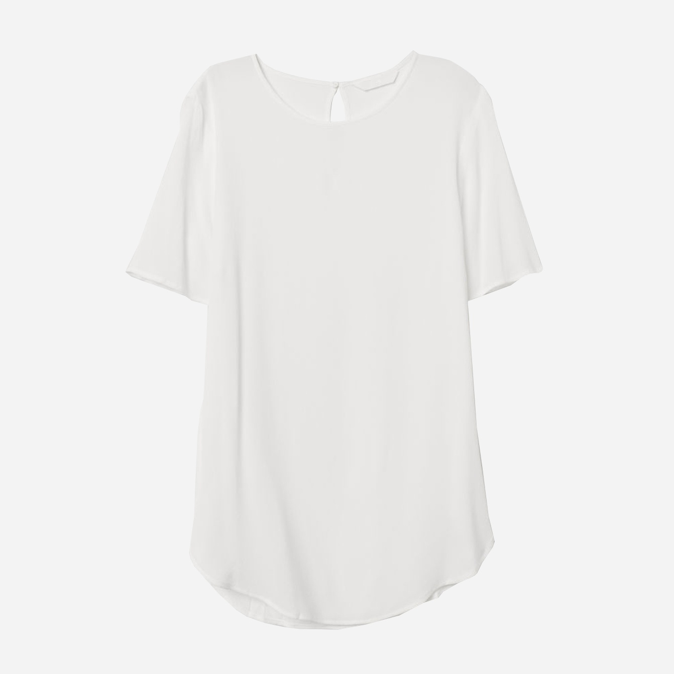 

Блузка H&M 0697060-9  Белая, Блузка H&M 0697060-9 34 Белая