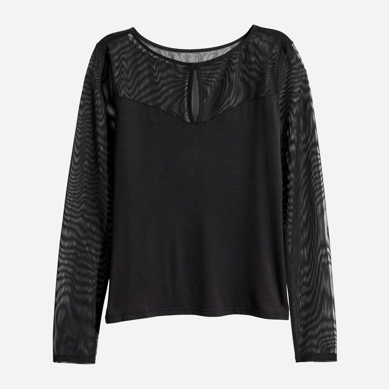 

Блузка H&M 0603013-7 S Черная