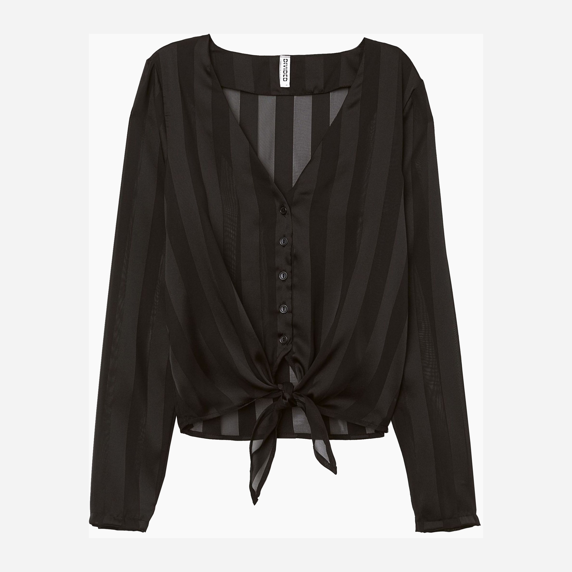 

Блузка H&M 0677172-8 40 Черная