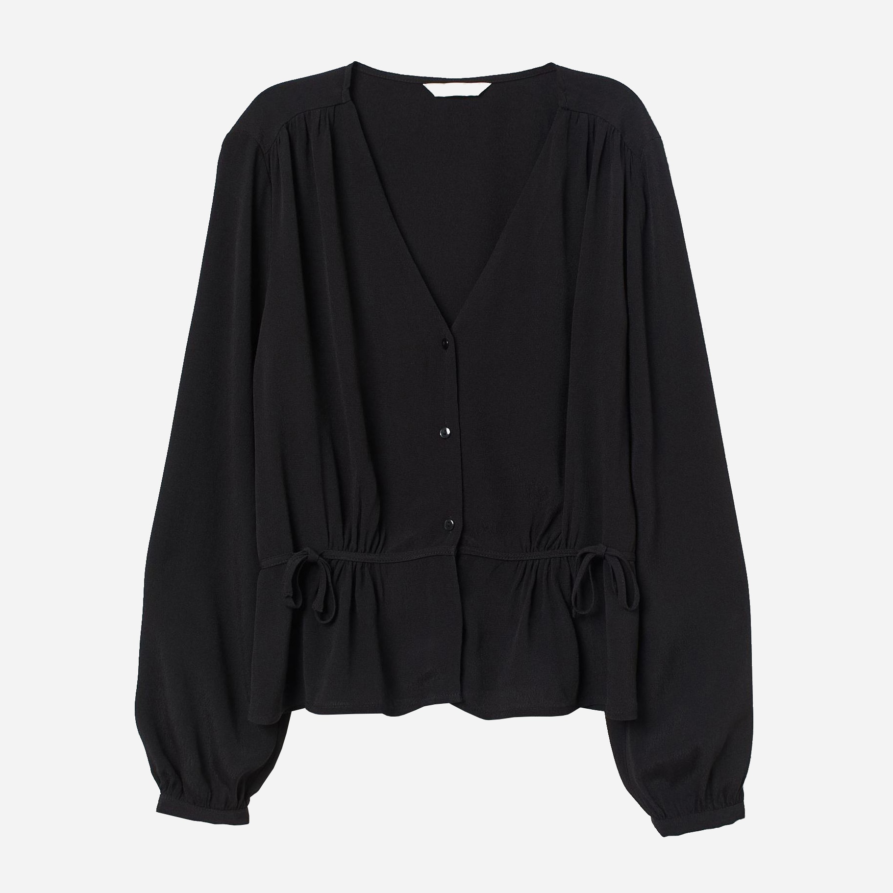 

Блузка H&M 97162165 46 Черная