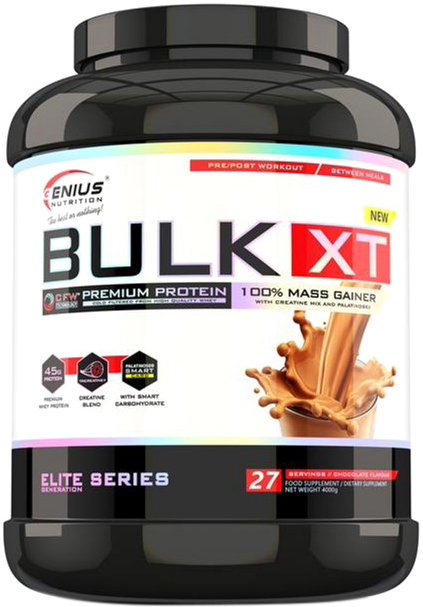 

Гейнер Genius Nutrition Bulk-XT 4000 г Клубника (5402579299567)