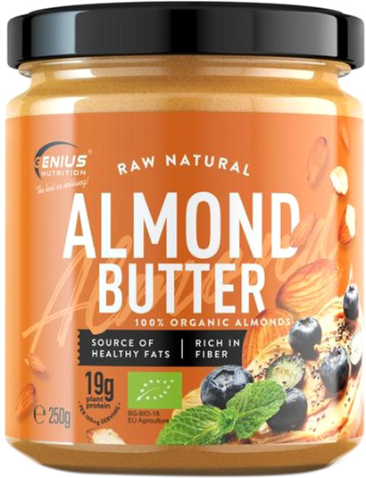 

Масло Genius Nutrition 250 г Миндальное масло (Органическое) (7358909026021)