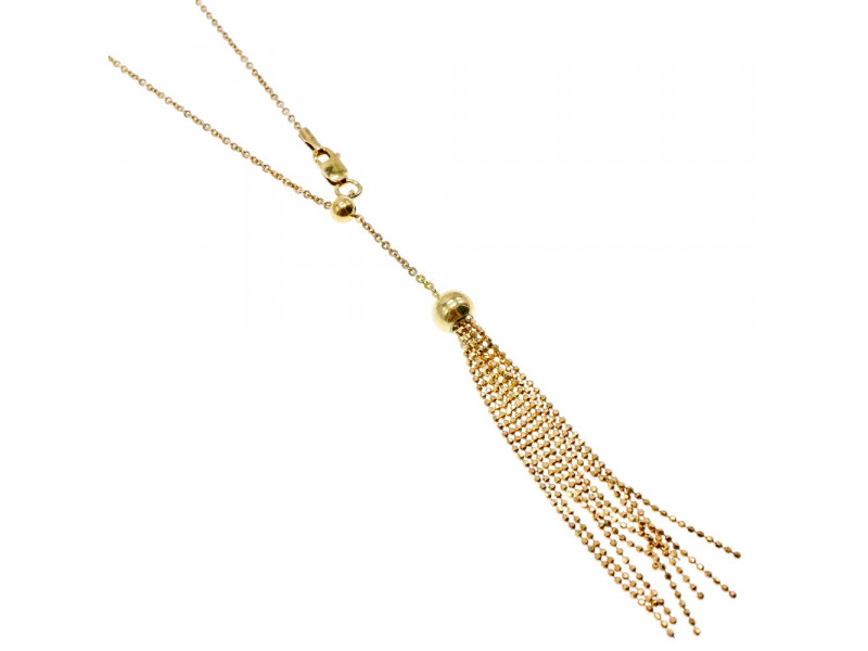 

Серебряная цепочка - ожерелье в позолоте Вкус Италии Sky Jewelry 003430