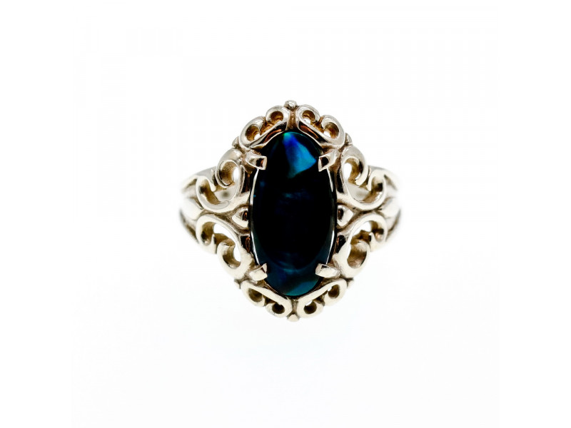 

Серебряное кольцо с камнем Гелиотис Натуральный Sky Jewelry 003547