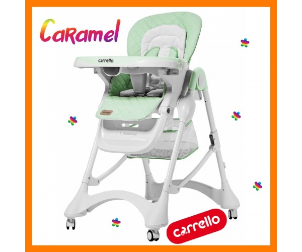 

Стульчик для кормления Carrello Caramel CRL-9501 Pale Green