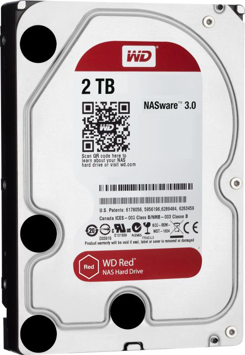 

Жесткий диск Western Digital Red 2TB (WD20EFAX)