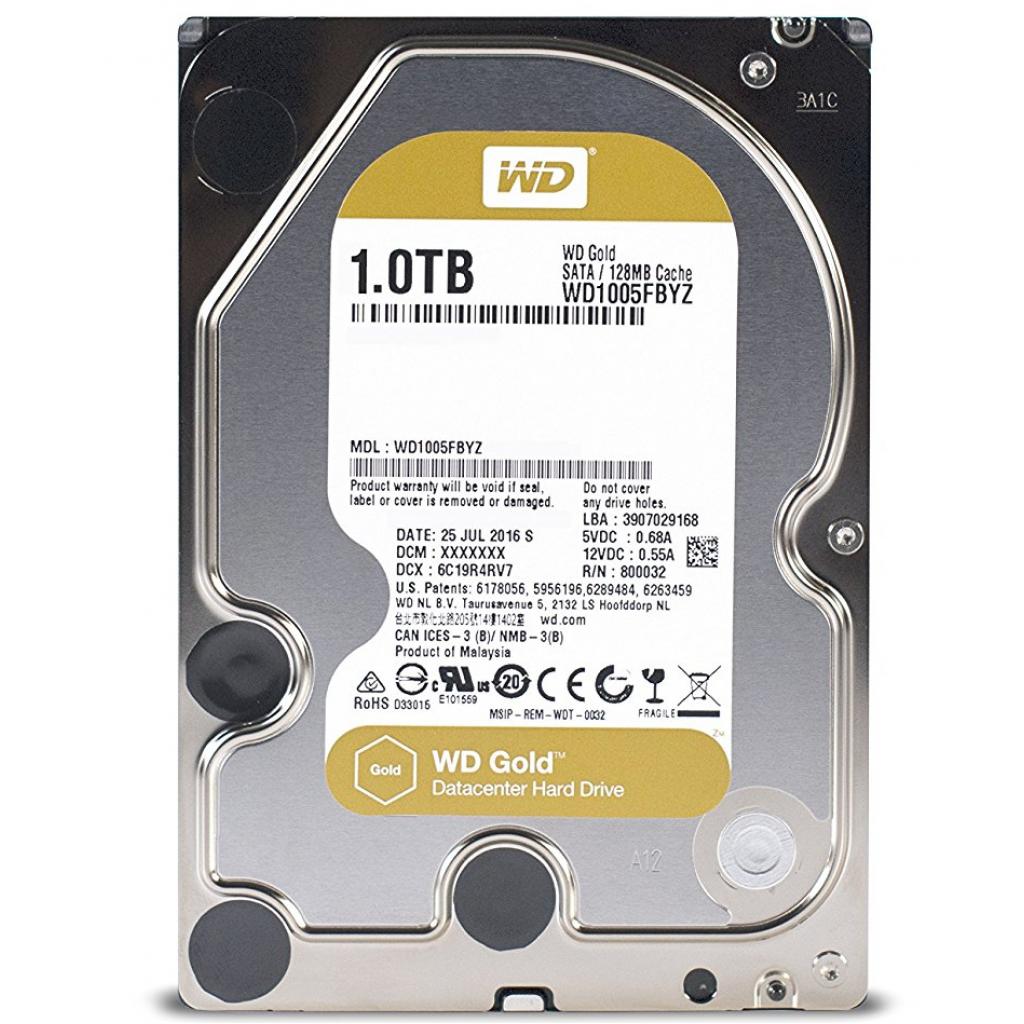 

Жесткий диск WD Gold 1TB (WD1005FBYZ)