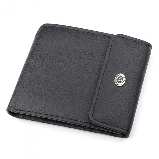 

Кошелек из натуральной кожи ST Leather 98387 Черный