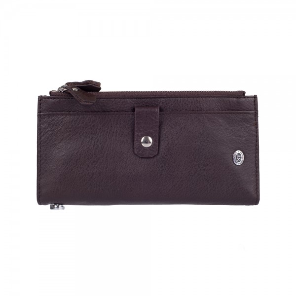 

Кошелек кожаный на заклепках ST Leather 98497 Коричневый